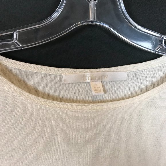 Womens Size Small Nordstrom Collection Silk Cashmere Blend Pullover Sweater - Picture 2 of 3